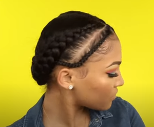 WATCH: Curlfriend @93gabrielle_gyamerah in action using our Snatched Edge Control!
